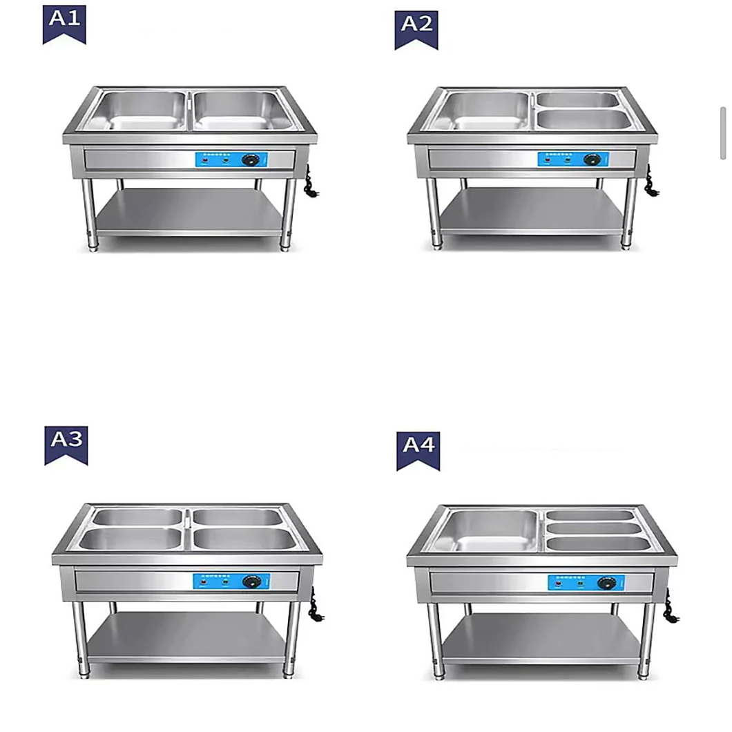 Bain Marie International Popular Style Bain Marie Stainless Steel Electric Soup Heating Pot