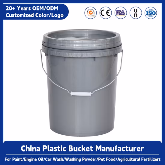 Fabricante mayorista barril de plástico multiusos 25L